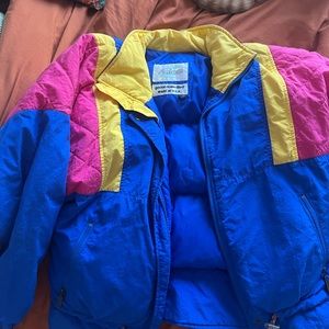 SLALOM 80s VINTAGE SKI JACKET